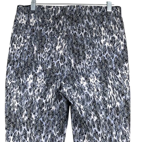 Jospeh Ribkoff Womens Size 12 Pants Trousers Zip Cuff Pull On Stretch Textured - Picture 7 of 13